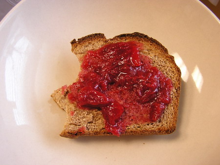 Great for toast sandwiches, but just as good untoasted with a bit of homemade plum jam.